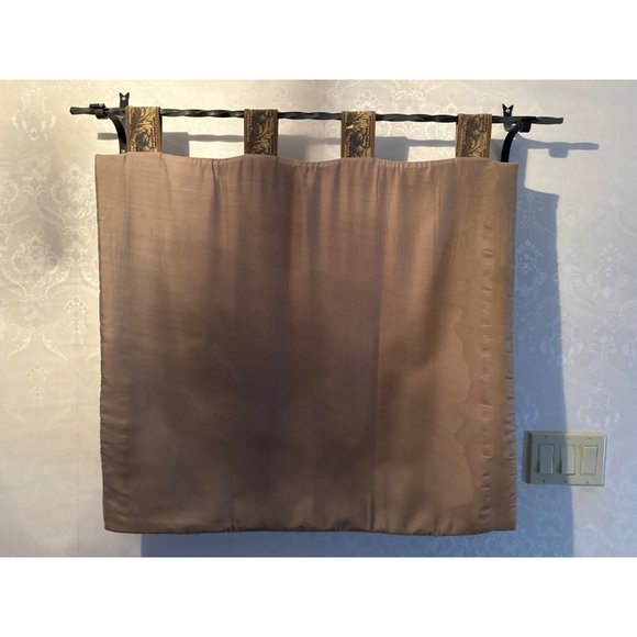 Vintage River Scene Hanging Tapestry Includes Rod & Bracket - Picture 6 of 8